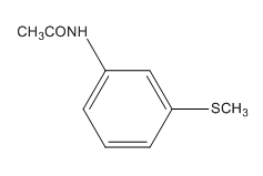 3-Acetamido thioanisole